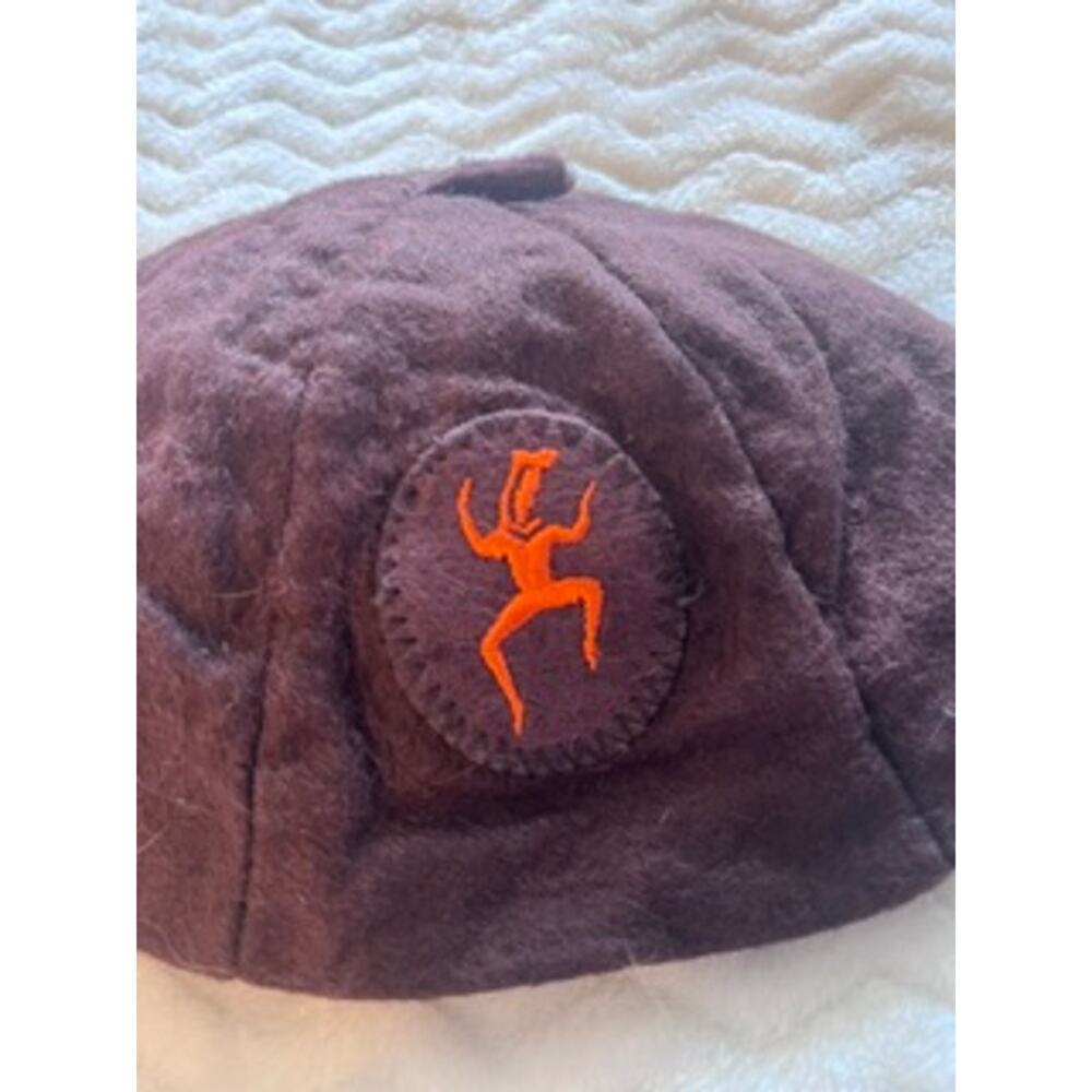 Vintage 80s Girl Scouts Brownies Beanie